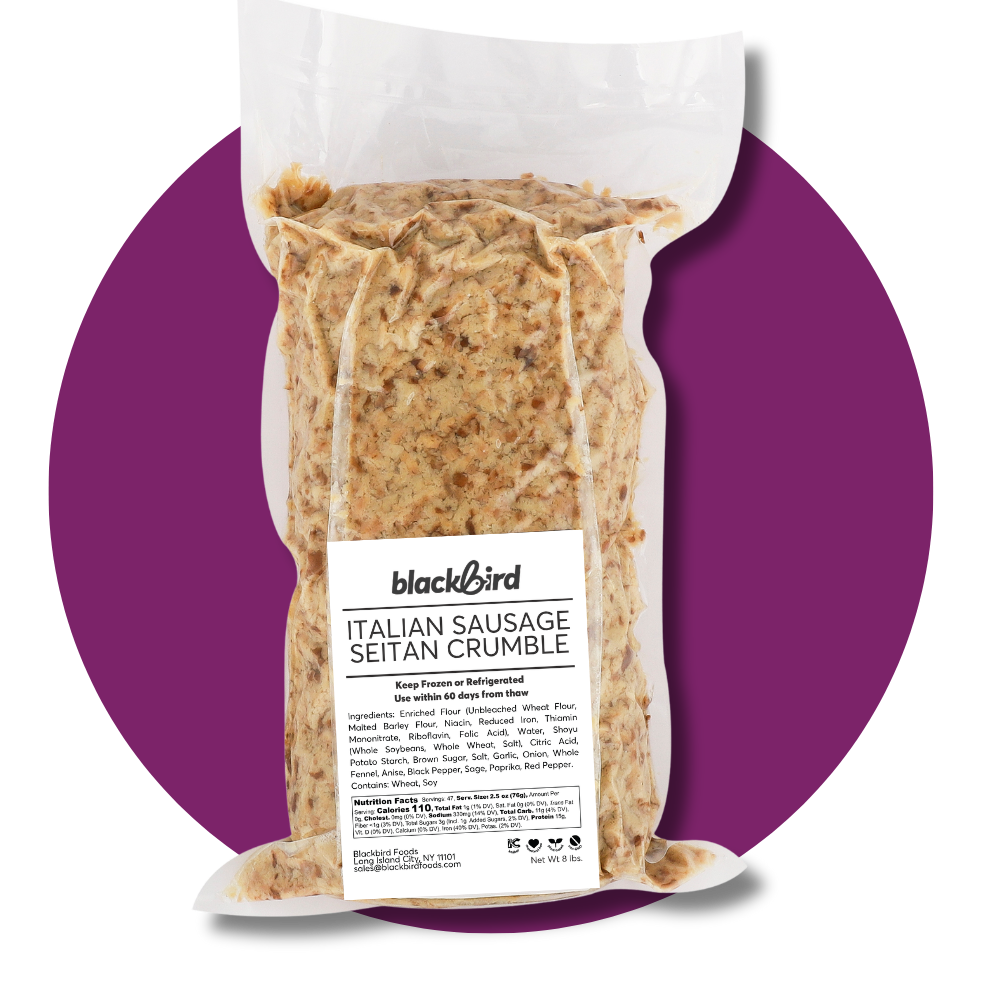 CHILI LIME SEITAN 8oz (12 PACK) — Blackbird Foods